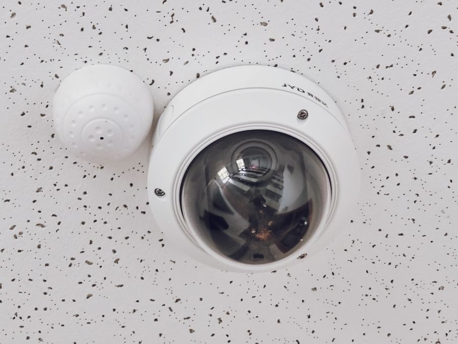 Dome CCTV camera